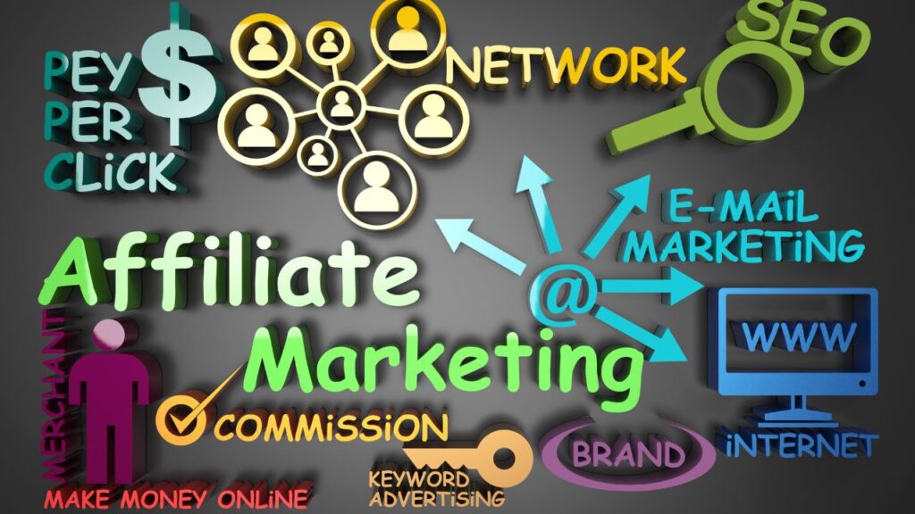 .Become an affiliate marketer