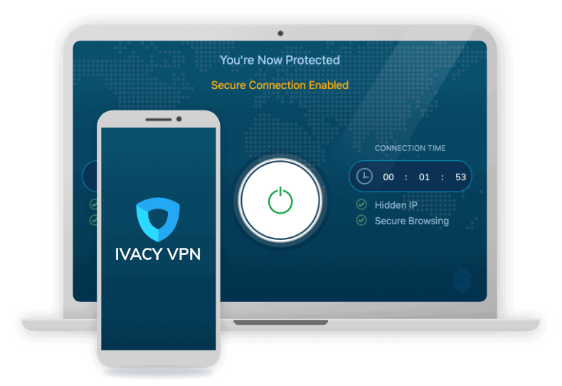 Ivacy VPN – safe VPN with anonymous payment options.