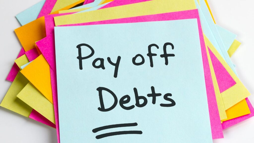 Pay off holiday debt
