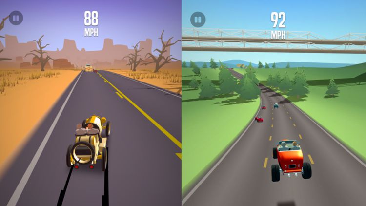  5.Best Educational Racing Game: Great Race — Route 66