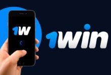 1win mobile betting and casino gaming application in India.