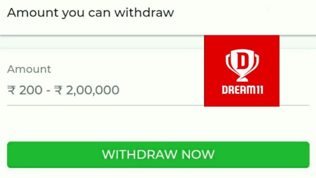 How do I withdraw money from Dream11?